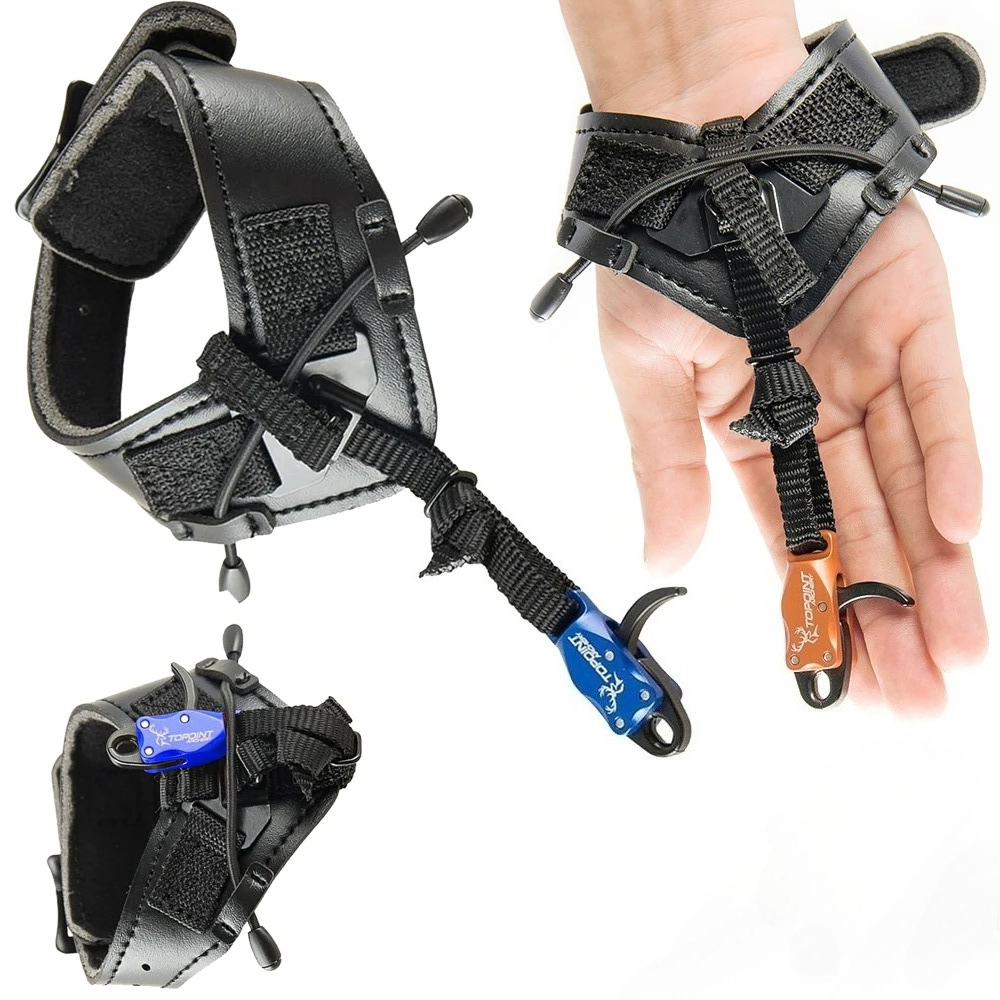 Archery Release Aid Caliper Wrist - コンパウンドボウリリース 左右兼用 アーチェリー リストリリースエイド 360 °
