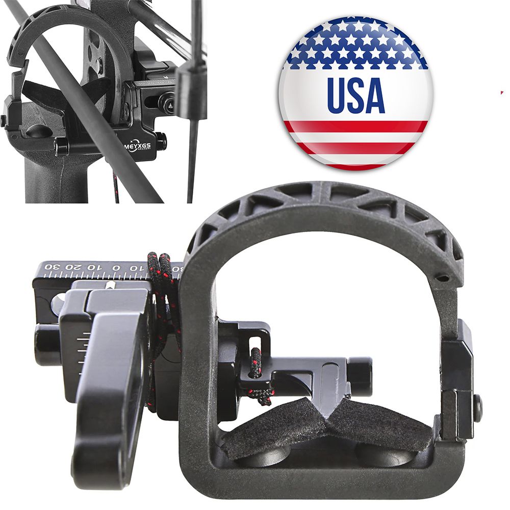 Arrow Rest Drop Away Compound Bow - ドロップアウェイアローレスト高精度クランプバックルクイック調整コンパウンドボウ用右手用フォールハンティングアクセサリー