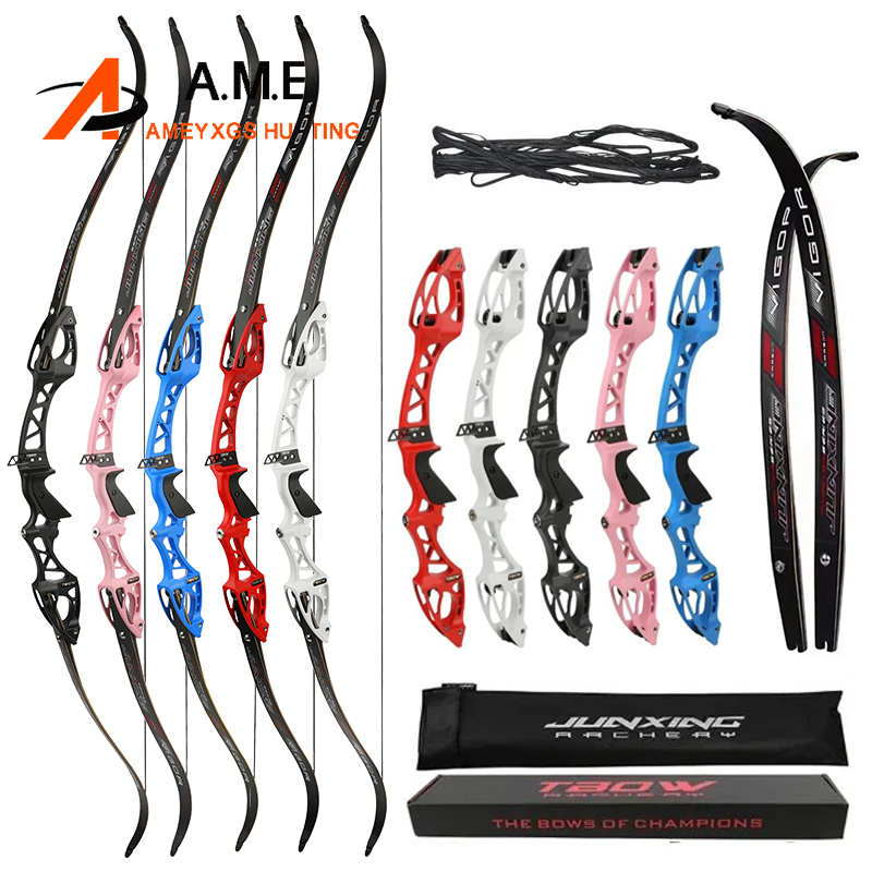 Recurve Bow Takedown 40 Lbs Target - 68インチアーチェリーリカーブボウ 20-40ポンド JUNXING H8 スプリットボウ テイクダウン