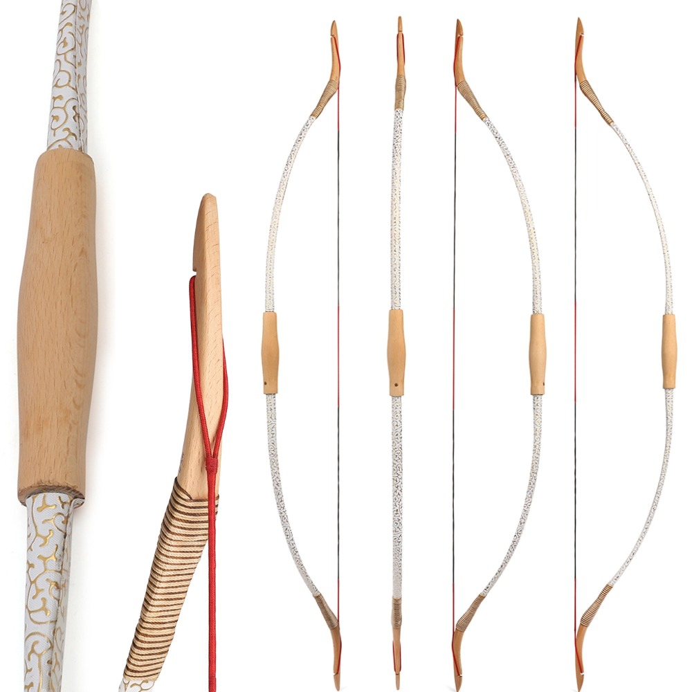 Recurve Bow Takedown 40 Lbs Target - 53インチ アーチェリー伝統弓 20-40ポンド 分解式ロングボウ ポータブル テイクダウンボウ
