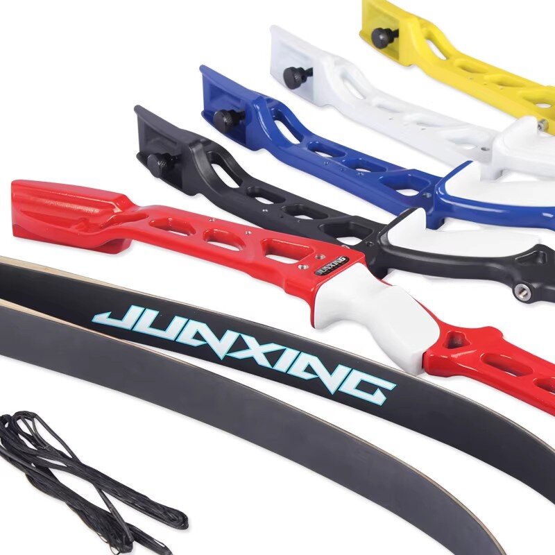 Recurve Bow Takedown 40 Lbs Target - JUNXING コンペティション・テイクダウン・リカーブボウ 18–40ポンド、パワフル、アーチェリー用アルミボウライザー、ターゲット練習・競技用