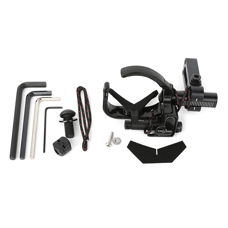 Arrow Rest Drop Away Compound Bow - ドロップアウェイアローレストアップグレード、コンパウンドボウ用アーチェリーレスト、金属製調整可能、ブラック、リカーブフォールアウェイアローレスト、右利き用