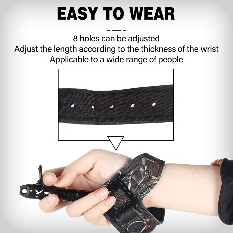 SPGアーチェリーコンパウンドボウリリース複合弓ハンティング - Archery Release Aid Caliper Wrist のレビューと価格