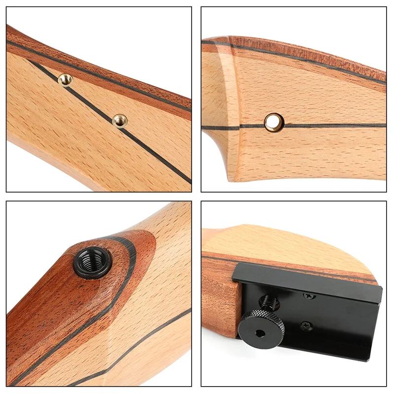 右手で湾曲した弓,狩猟,屋外射撃用の隆起した脚,ターゲット木 - Recurve Bow Takedown 40 Lbs Target のレビューと価格