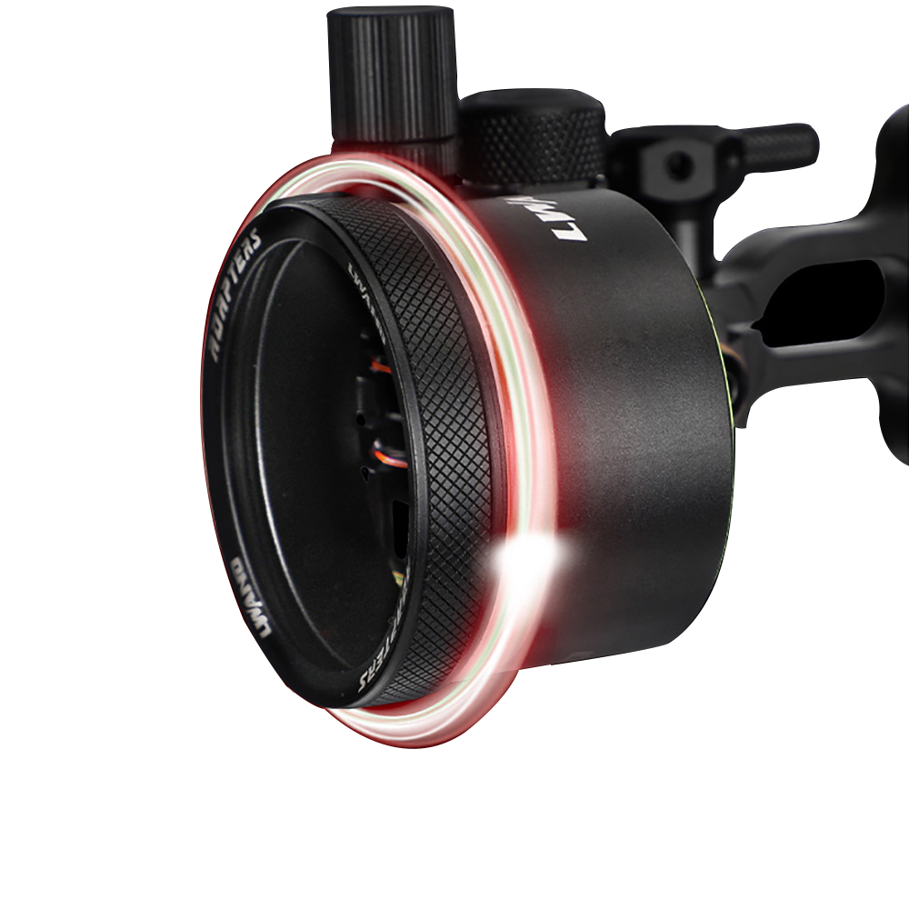 狩猟射撃用複合弓照準器、光ファイバー照準器、クイックチューニ - Compound Bow Sight 5 Pin Fiber Optic のレビューと価格