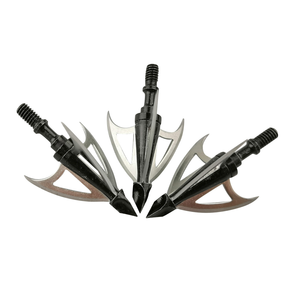6/12個入り 100グレイン アローヘッド アーチェリー  - Broadheads 100 Grain 3 Blade Hunting のレビューと価格