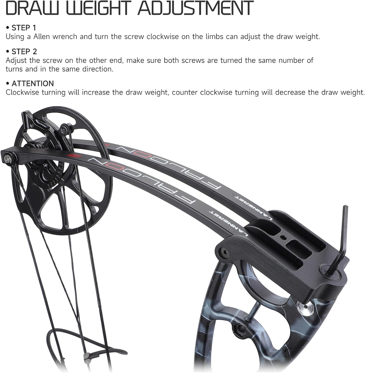 コンパウンドボウキット。引張力30～70ポンドで調整可能。若 - Compound Bow Hunting 30-70 Lbs のレビューと価格