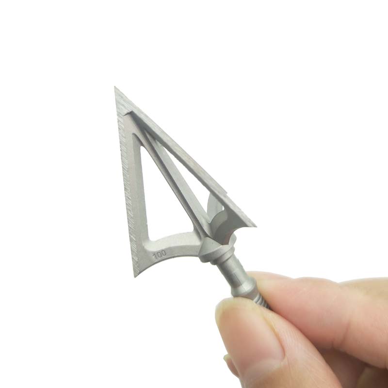 ヘビーデューティードローヘッド,3ブレード,100ユニット, - Broadheads 100 Grain 3 Blade Hunting のレビューと価格