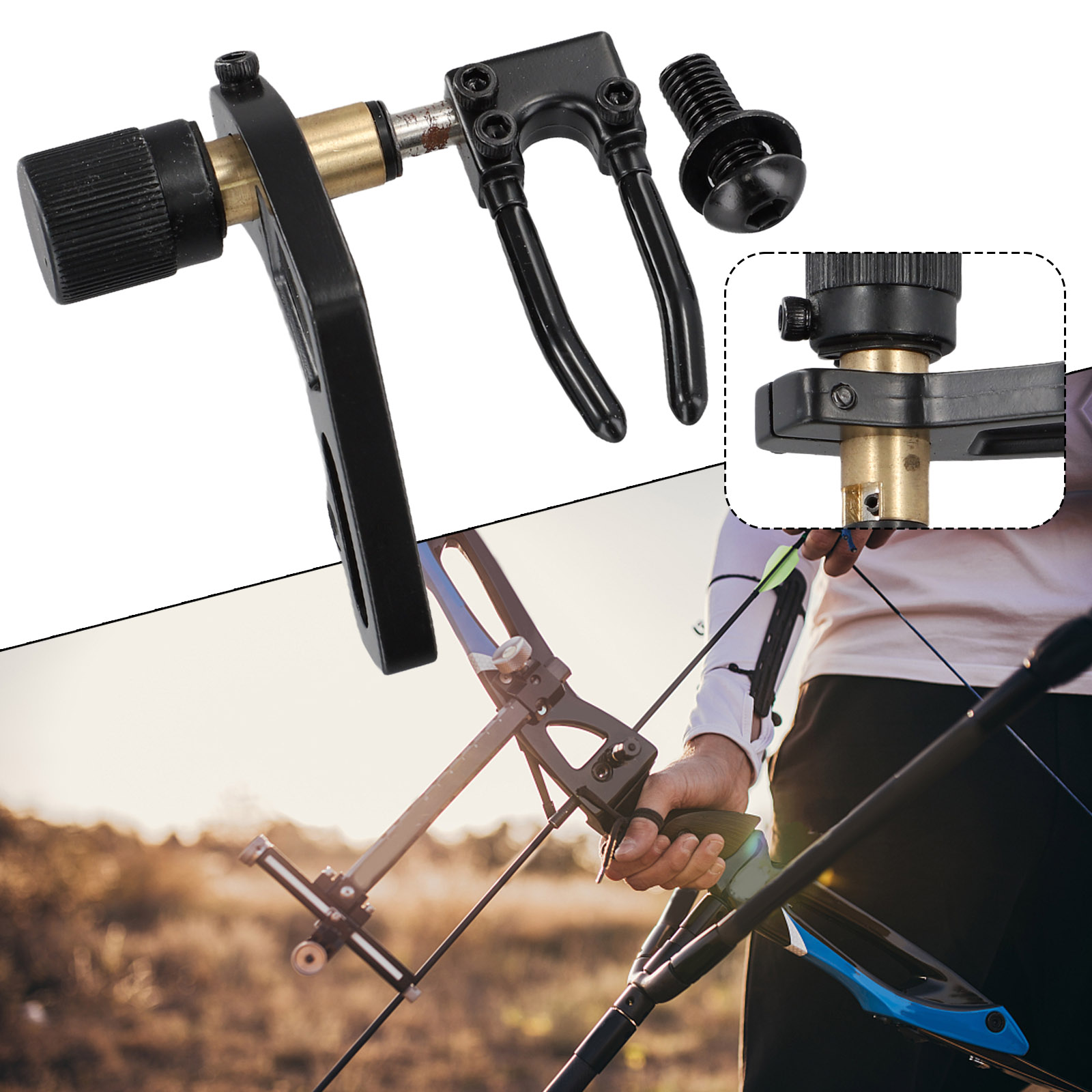 リカーブボウとコンパウンドボウ用ドロップアウェイアローレスト - Arrow Rest Drop Away Compound Bow のレビューと価格
