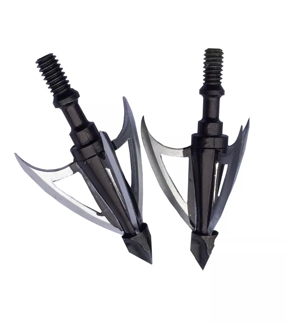 狩猟用矢印,3ブレード,矢印の先端,クロスボウ,アーチェリー - Broadheads 100 Grain 3 Blade Hunting のレビューと価格