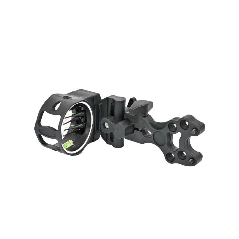 アーチェリーコンパウンドボウサイト 5ピン調整可能コンポジッ - Compound Bow Sight 5 Pin Fiber Optic のレビューと価格