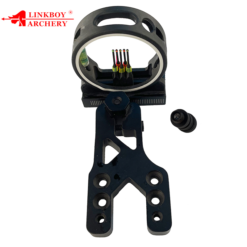 オリジナルアローサイトボウ、ファイバーオプティックコンパウン - Compound Bow Sight 5 Pin Fiber Optic のレビューと価格