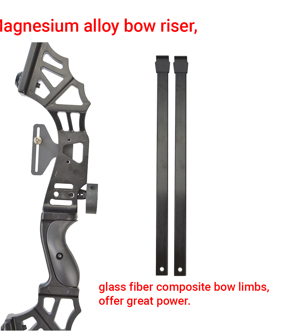 40ポンド リカーブボウ テイクダウンボウ ライザー 右利き - Recurve Bow Takedown 40 Lbs Target のレビューと価格