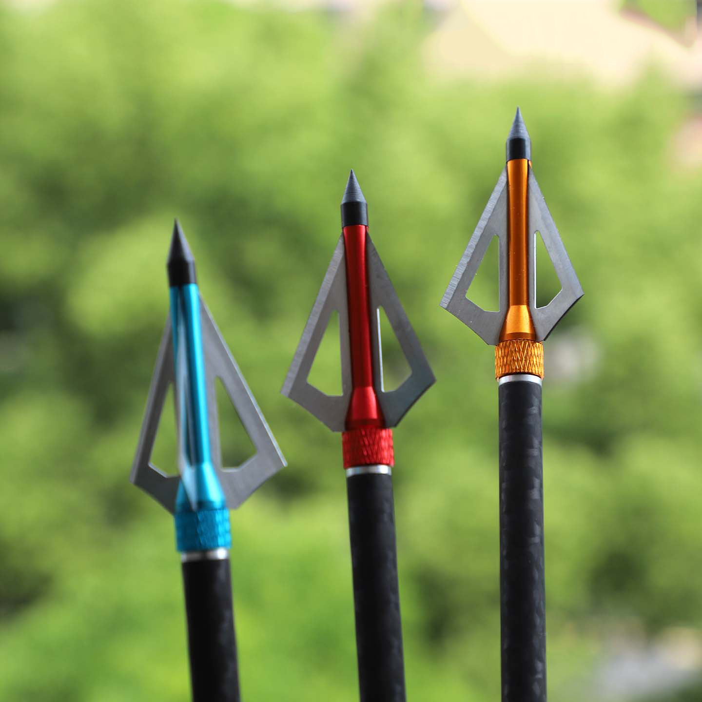 12個入り 3枚刃固定式アーチェリーハンティングブロードヘッ - Broadheads 100 Grain 3 Blade Hunting のレビューと価格