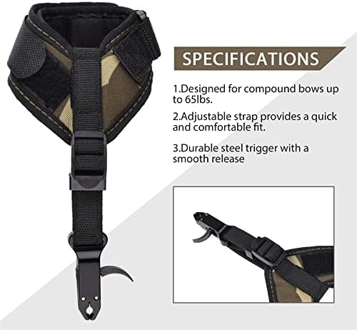 伸縮式アーチェリーコンパウンドボウリリースエイド（折りたたみ - Archery Release Aid Caliper Wrist のレビューと価格