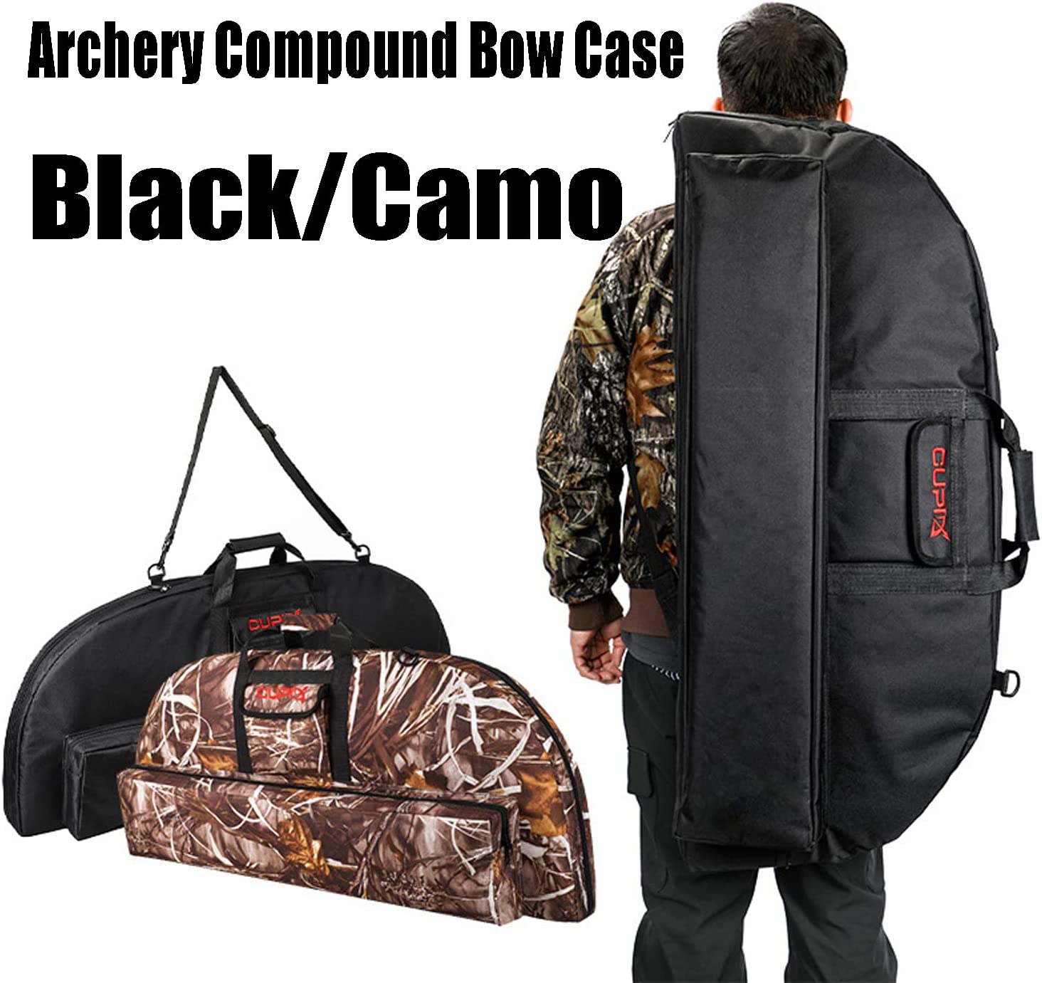 115cm ソフトパッド入りコンパウンドボウケース バックパ - Bow Case Padded Soft Compound Bow のレビューと価格