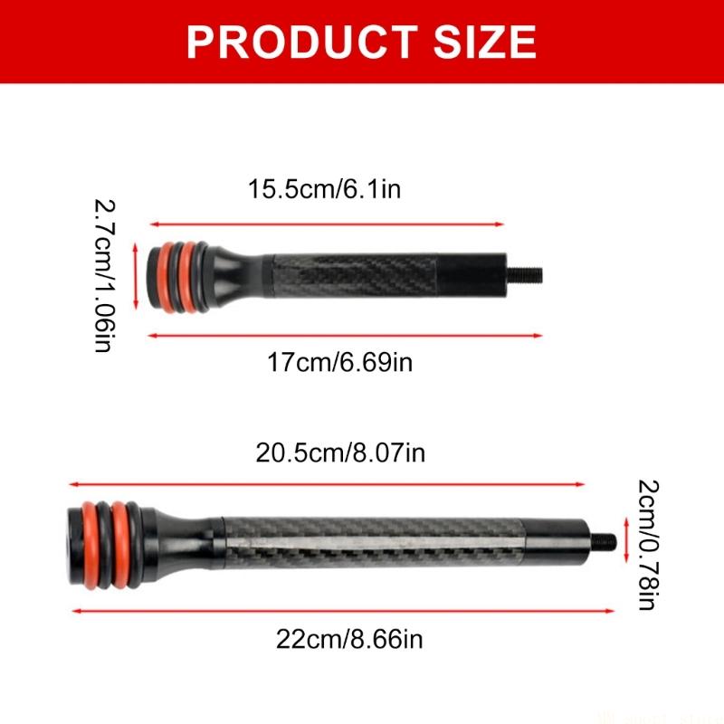 31BE カーボンファイバースタビライザーバランスロッド交換 - Bow Stabilizer Carbon Fiber 8 Inch のレビューと価格