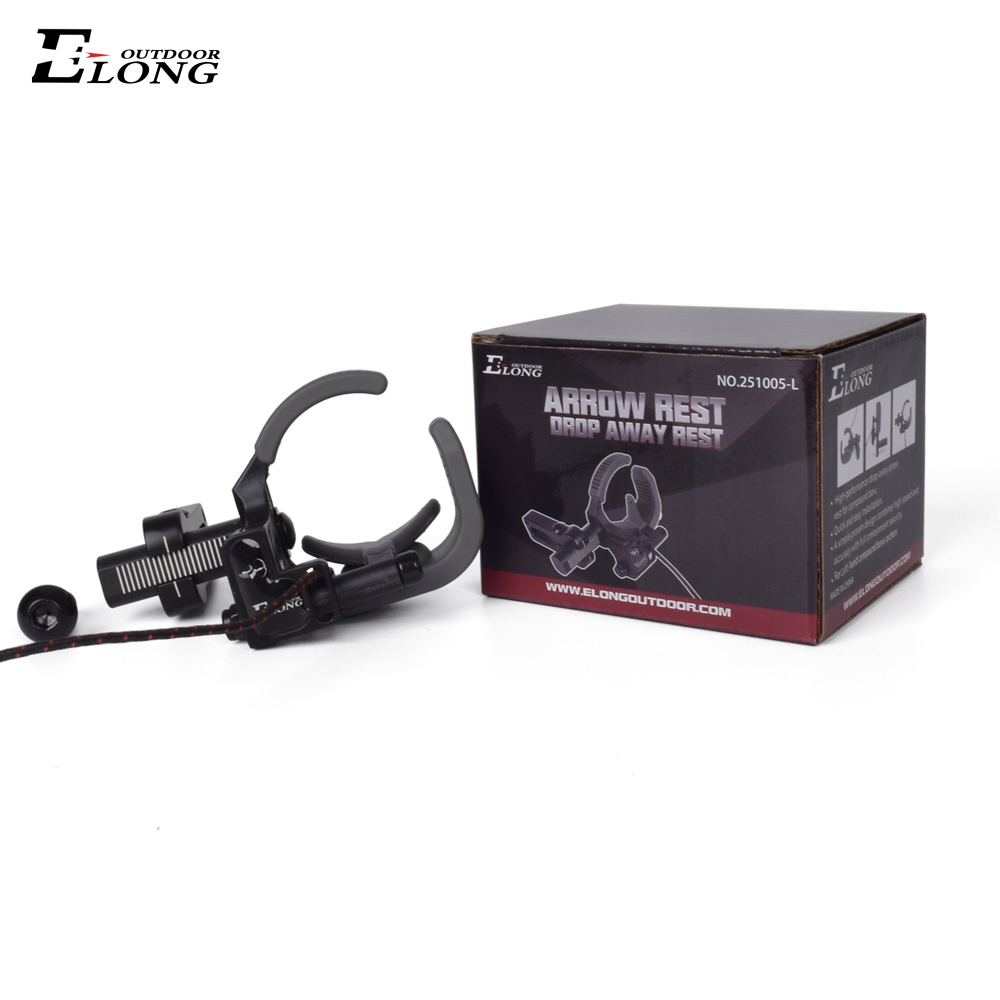 コンパウンドボウアーチェリー射撃ハンティング用ドラフトケーブ - Arrow Rest Drop Away Compound Bow のレビューと価格