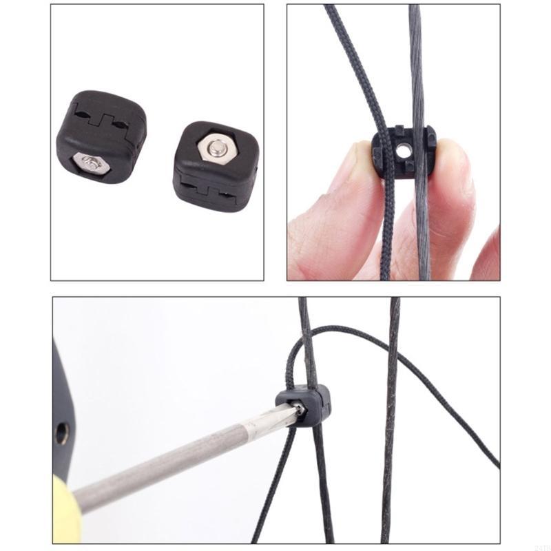 5 個ドロップアウェイアローレストストリングクランプバックル - Arrow Rest Drop Away Compound Bow のレビューと価格