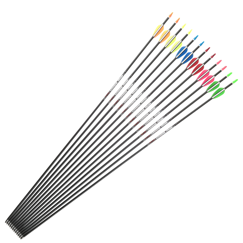 スパイン400 500 600アーチェリーカーボン矢 30イ - Carbon Arrows 30 Inch Spine 400 500 のレビューと価格