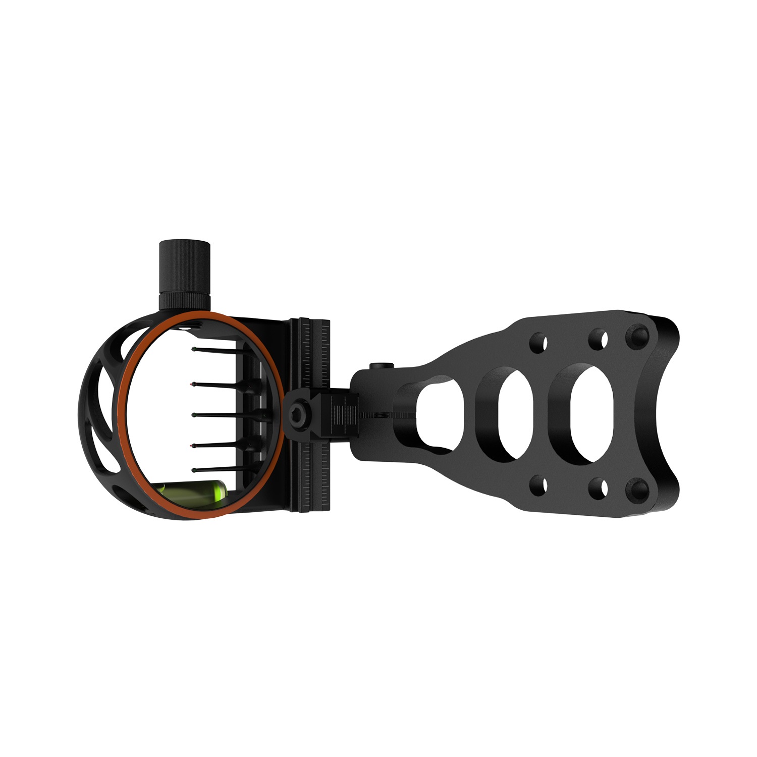 サンリダ ドラゴン9 コンパウンドボウサイト 5ピン 光ファ - Compound Bow Sight 5 Pin Fiber Optic のレビューと価格
