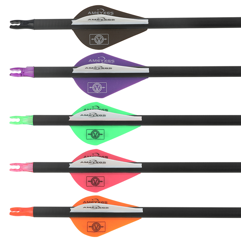 30インチ純カーボン矢 6/12本入り スパイン300 35 - Carbon Arrows 30 Inch Spine 400 500 のレビューと価格