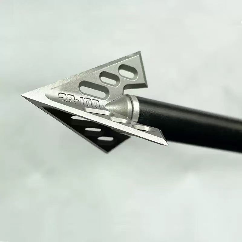 6/12 100 グレイン ステンレス鋼 3 ブレード固定矢 - Broadheads 100 Grain 3 Blade Hunting のレビューと価格