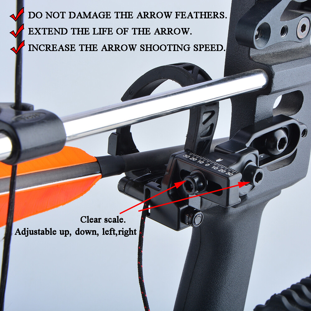 ドロップアウェイアローレスト高精度クランプバックルクイック調 - Arrow Rest Drop Away Compound Bow のレビューと価格