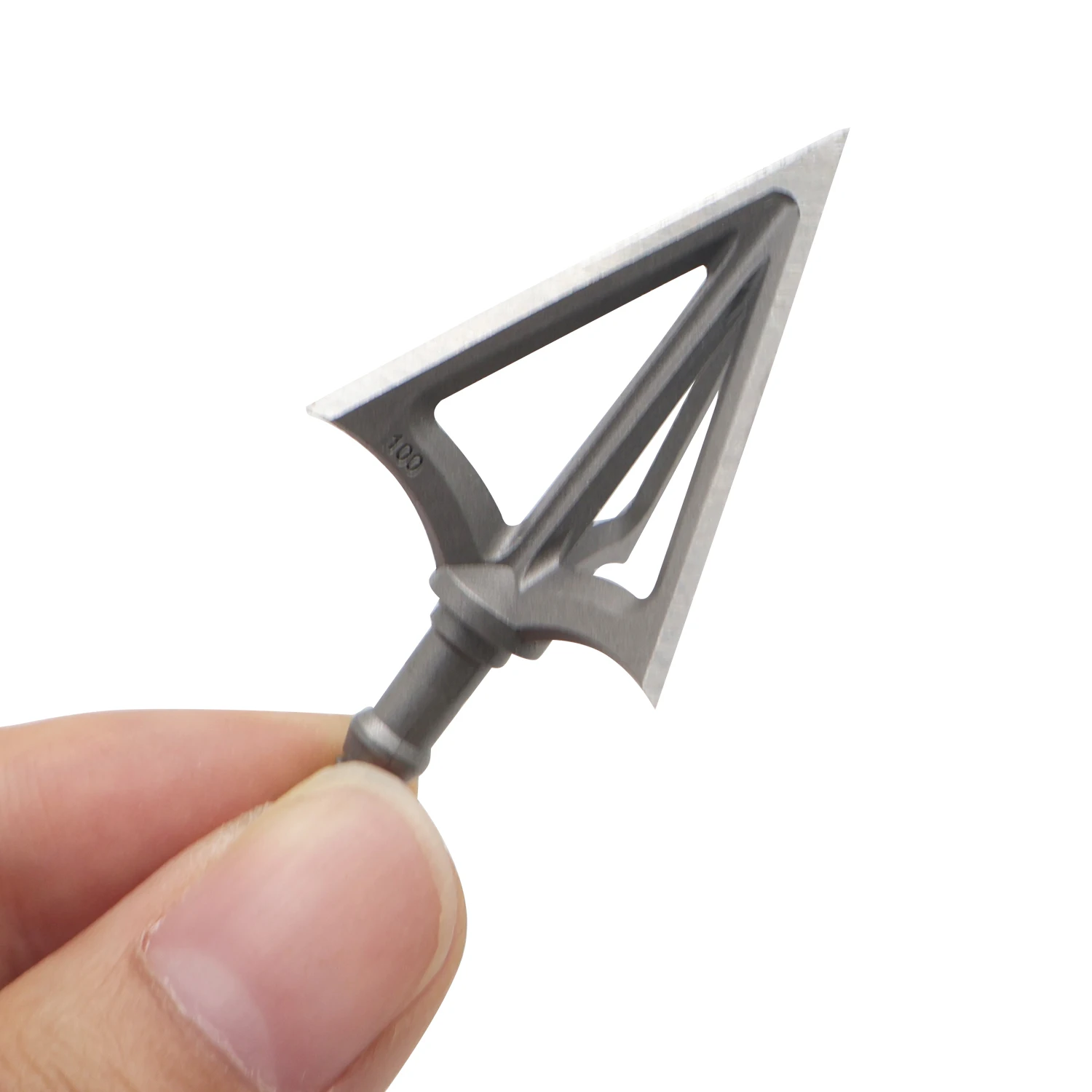 ワンピース 3枚刃固定ブロードヘッド 100グレイン ステン - Broadheads 100 Grain 3 Blade Hunting のレビューと価格