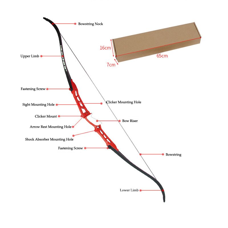 JUNXING コンペティション・テイクダウン・リカーブボウ - Recurve Bow Takedown 40 Lbs Target のレビューと価格