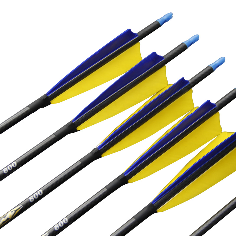 アーチェリー12本入り 3K純カーボン矢 ID6.2mm ス - Carbon Arrows 30 Inch Spine 400 500 のレビューと価格