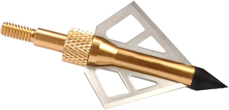 クロスボウブロードヘッド 100 グレイン 12 パックアー - Broadheads 100 Grain 3 Blade Hunting のレビューと価格