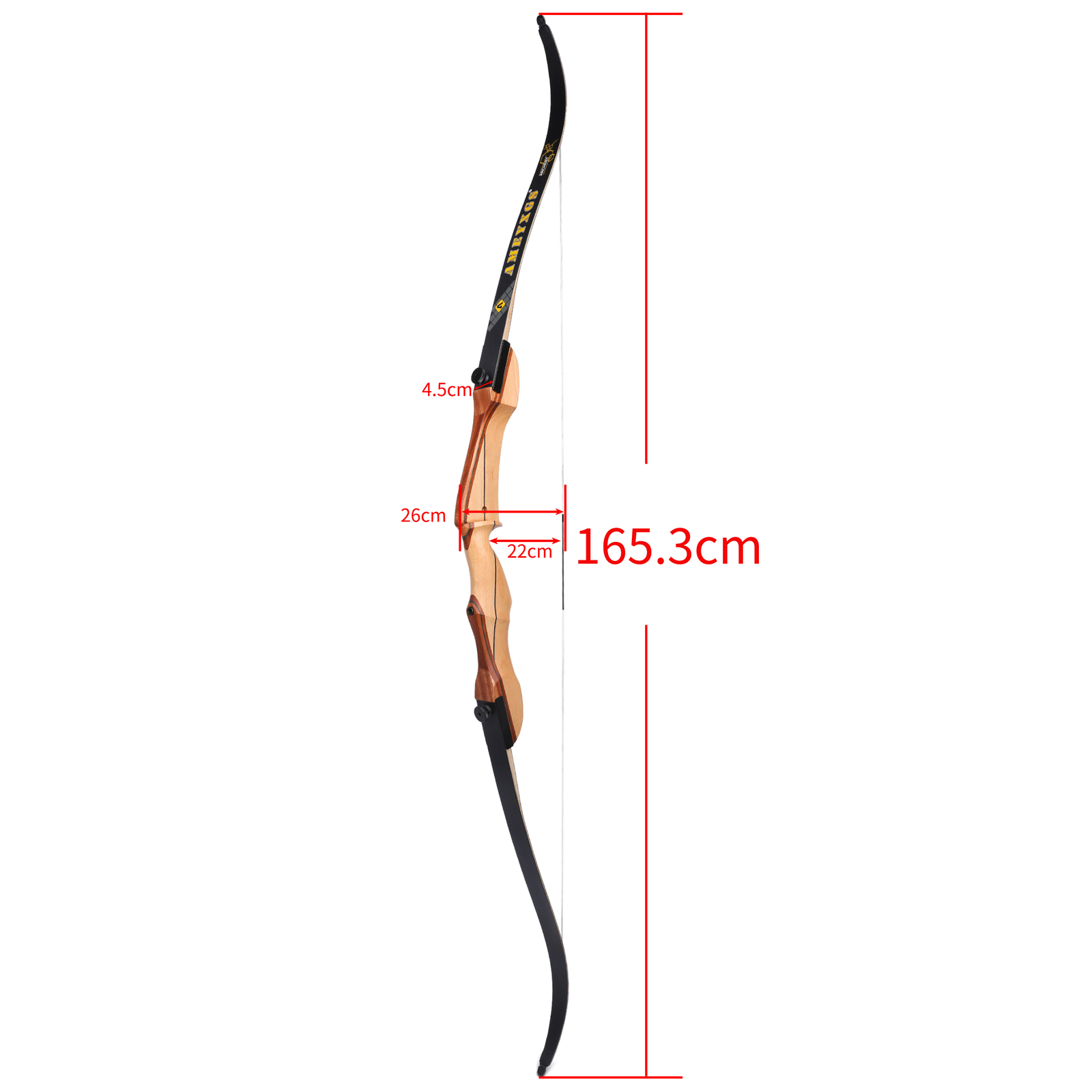 68インチ ハンティングボウ 20-40ポンド リカーブボウ - Recurve Bow Takedown 40 Lbs Target のレビューと価格