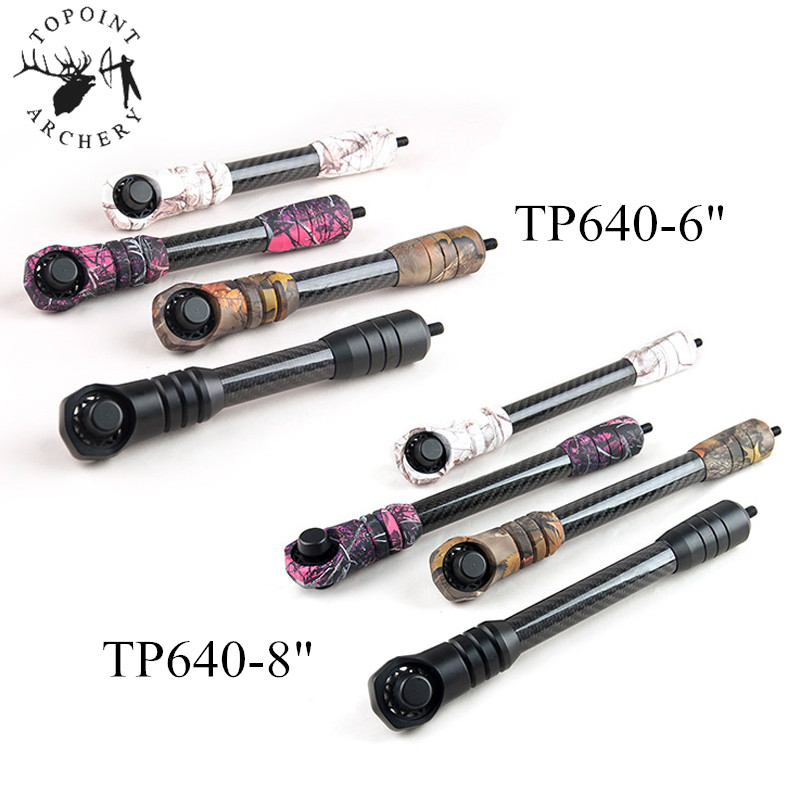 アーチェリー化合物の弓 6/8 インチショックアブソーバー減 - Bow Stabilizer Carbon Fiber 8 Inch のレビューと価格